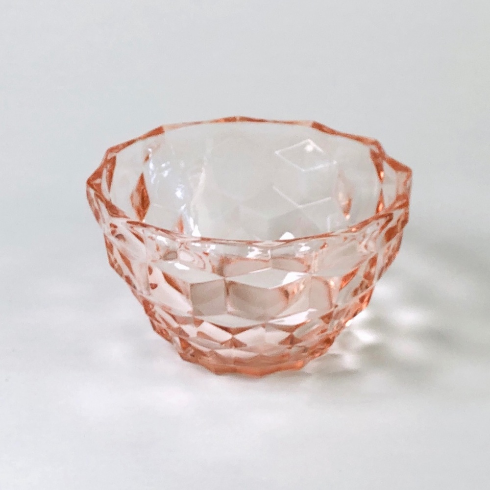 Pink Depression Era Glass Bowl